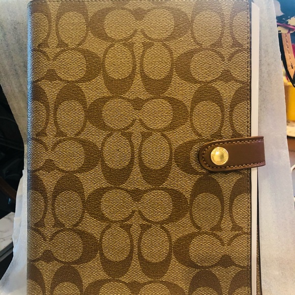 Coach Other - - Coach signature Notebook Khaki